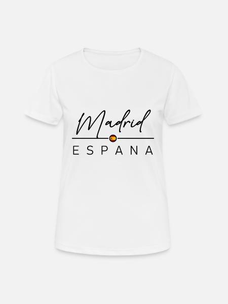 Spain - Madrid - Spain - España - Women's Breathable T-Shirt - white