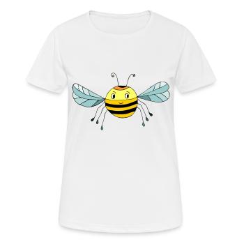 Insekt - Frauen T-Shirt atmungsaktiv - Weiß - Vorne - AI Model Female 172 dark (172cm)