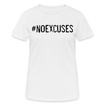 Fitness slimming motivation - Women's Breathable T-Shirt - white - Front - AI Model Female 172 dark (172cm)
