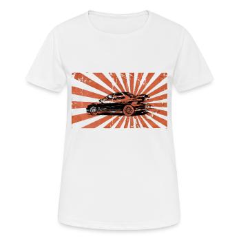 ImprezaRising - T-shirt respirant Femme - blanc - Devant - AI Model Female 172 dark (172cm)