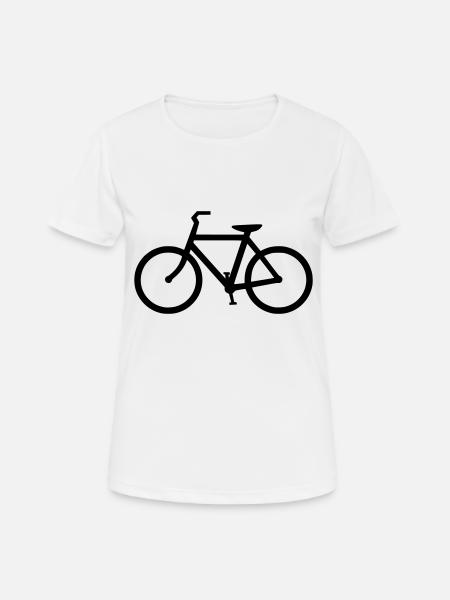 bike - Women's Breathable T-Shirt - white