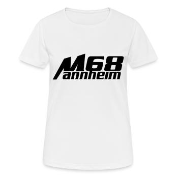 mannheim 68, Mannheim - Women's Breathable T-Shirt - white - Front - AI Model Female 172 dark (172cm)