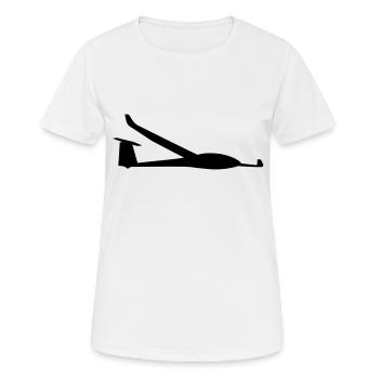 Ls8 - Frauen T-Shirt atmungsaktiv - Weiß - Vorne - AI Model Female 172 dark (172cm)