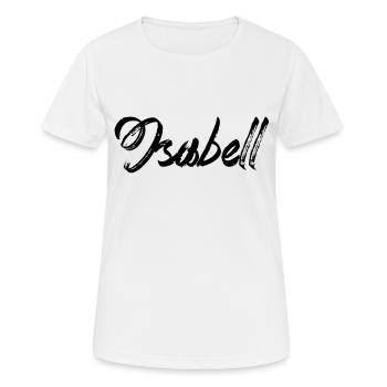 Isabell - Women's Breathable T-Shirt - white - Front - AI Model Female 172 dark (172cm)