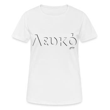 White - Λευκό - White / Greece - Women's Breathable T-Shirt - white - Front - AI Model Female 172 dark (172cm)
