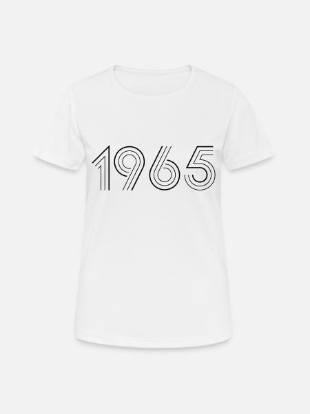 1965 - Women's Breathable T-Shirt - white