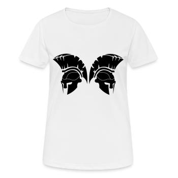 Spartans - Women's Breathable T-Shirt - white - Front - AI Model Female 172 dark (172cm)