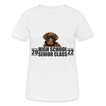 Senior Class 22 - Women's Breathable T-Shirt - white - Front - AI Model Female 172 dark (172cm)