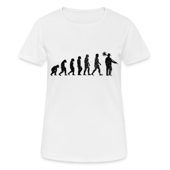 Ramoneur Ramoneur Cadeau Ramoneur Cadeau Ramoneur - T-shirt respirant Femme - blanc - Devant - AI Model Female 172 dark (172cm)