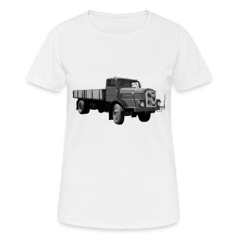 H6 Truck IFA Werdau DDR Oldtimer Ostalgie - Women's Breathable T-Shirt - white - Front - AI Model Female 172 dark (172cm)