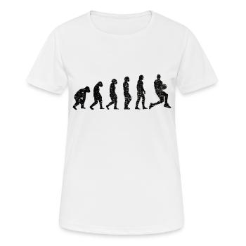 Basketball Verein Basketballliebhaber Basketballer - Frauen T-Shirt atmungsaktiv - Weiß - Vorne - AI Model Female 172 dark (172cm)