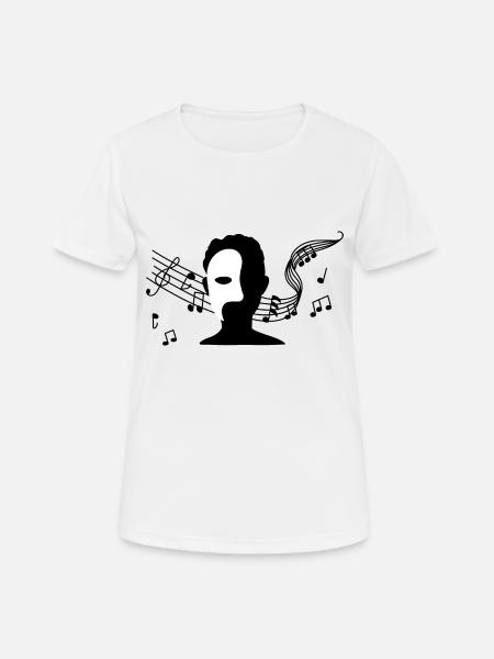 The Phantom of the Opera - Women's Breathable T-Shirt - white