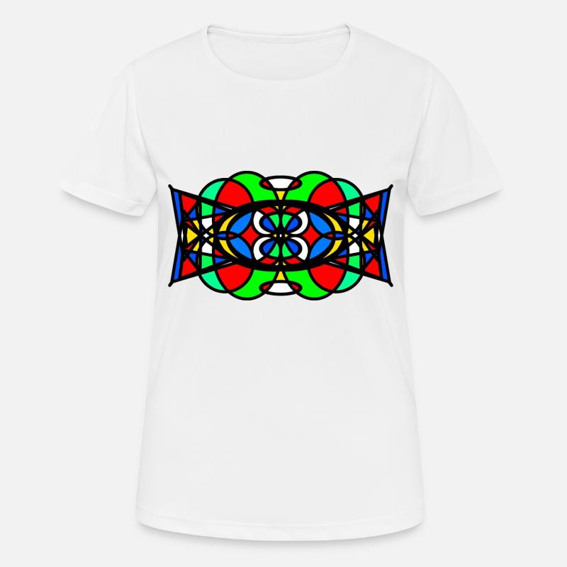 Pattern - Women's Breathable T-Shirt - white