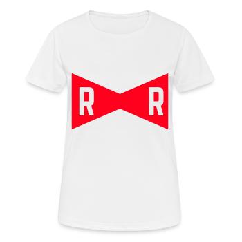 Red Ribbon - Frauen T-Shirt atmungsaktiv - Weiß - Vorne - AI Model Female 172 dark (172cm)