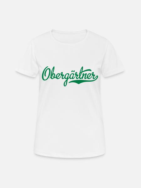 gärtner - Frauen T-Shirt atmungsaktiv - Weiß