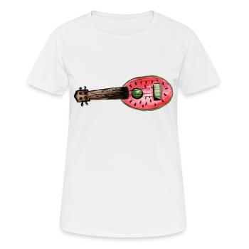 watermelon - Women's Breathable T-Shirt - white - Front - AI Model Female 172 dark (172cm)