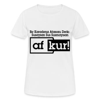 Dogu Karadeniz Trabzon Rize Gireusn Artvin - Frauen T-Shirt atmungsaktiv - Weiß - Vorne - AI Model Female 172 dark (172cm)