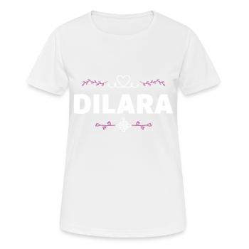 Daniel - Women's Breathable T-Shirt - white - Front - AI Model Female 172 dark (172cm)