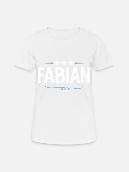 Fabian - Women's Breathable T-Shirt - white