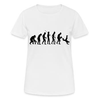 Breakdance Gift Dancing Dancer Dance Sport - Women's Breathable T-Shirt - white - Front - AI Model Female 172 dark (172cm)