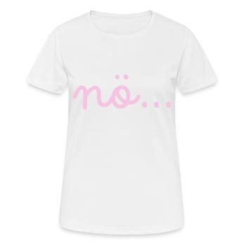 Rosa Basse-Autriche - T-shirt respirant Femme - blanc - Devant - AI Model Female 172 dark (172cm)