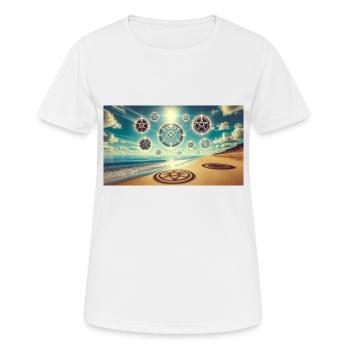 Magic - Women's Breathable T-Shirt - white - Front - AI Model Female 172 dark (172cm)