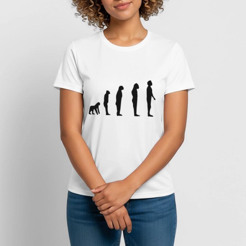 darwin evolution T-shirt respirant Femme