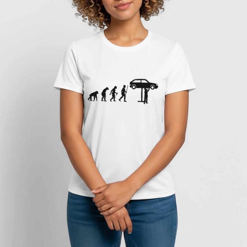 Evolution de la Mécantronique T-shirt respirant Femme