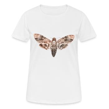 Chouettes nocturnes - noctuelles - T-shirt respirant Femme - blanc - Devant - AI Model Female 172 dark (172cm)