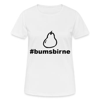 Ampoule - T-shirt respirant Femme - blanc - Devant - AI Model Female 172 dark (172cm)
