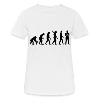 Security - Women's Breathable T-Shirt - white - Front - AI Model Female 172 dark (172cm)