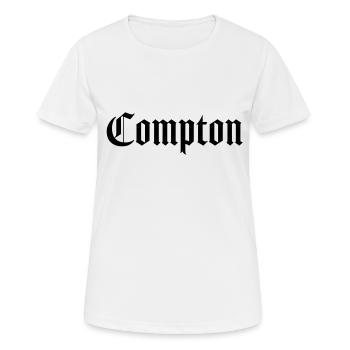 Hip Hop Rap Compton Gangsta Musik Geschenk - Frauen T-Shirt atmungsaktiv - Weiß - Vorne - AI Model Female 172 dark (172cm)