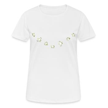 Birdies - Women's Breathable T-Shirt - white - Front - AI Model Female 172 dark (172cm)