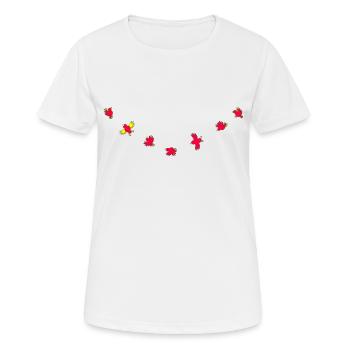 Birdies - Women's Breathable T-Shirt - white - Front - AI Model Female 172 dark (172cm)