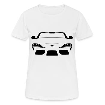 Sportauto MK5 Rennauto JDM Japan Racing Drift Fast - Frauen T-Shirt atmungsaktiv - Weiß - Vorne - AI Model Female 172 dark (172cm)
