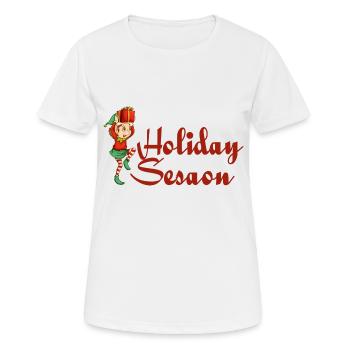 Eleven - Women's Breathable T-Shirt - white - Front - AI Model Female 172 dark (172cm)