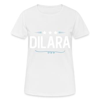 Daniel - Women's Breathable T-Shirt - white - Front - AI Model Female 172 dark (172cm)