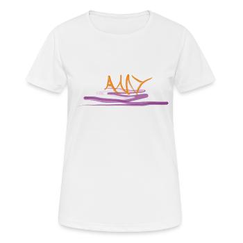 Amy ́s T-Shirt - Women's Breathable T-Shirt - white - Front - AI Model Female 172 dark (172cm)