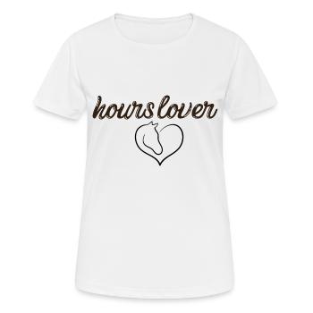 Pferdefreunde - Reiten - Reiter - Frauen T-Shirt atmungsaktiv - Weiß - Vorne - AI Model Female 172 dark (172cm)