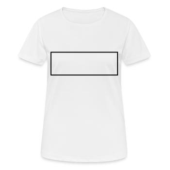 Rahmen - Frauen T-Shirt atmungsaktiv - Weiß - Vorne - AI Model Female 172 dark (172cm)