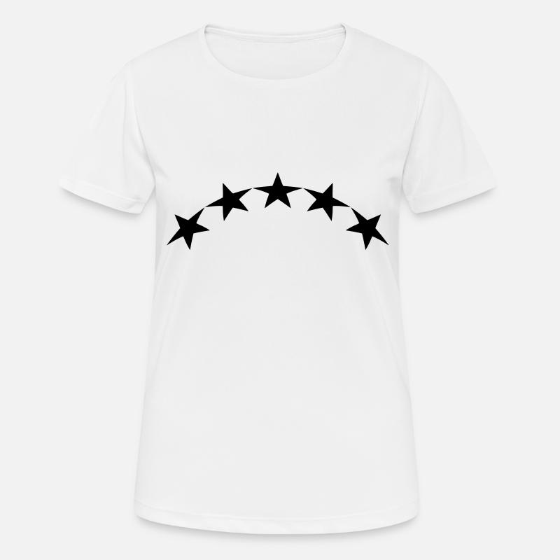 stars special - Women's Breathable T-Shirt - white