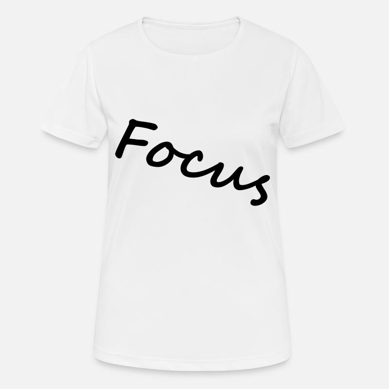 Focus - Women's Breathable T-Shirt - white