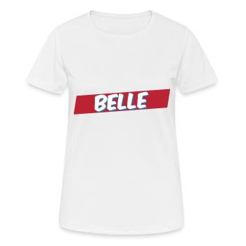 Beautiful - Women's Breathable T-Shirt - white - Front - AI Model Female 172 dark (172cm)
