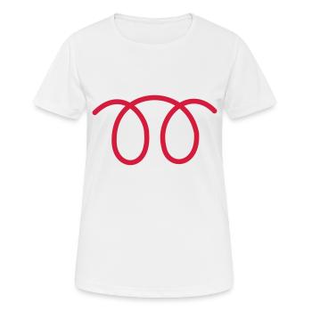 Diesel Vorglühleuchte - Frauen T-Shirt atmungsaktiv - Weiß - Vorne - AI Model Female 172 dark (172cm)