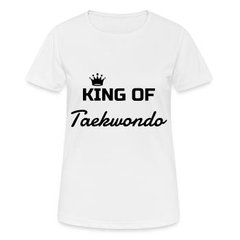 Taekwondo Taekwondoin Tae-Kwon-Do Tae Kwon Do - Women's Breathable T-Shirt - white - Front - AI Model Female 172 dark (172cm)