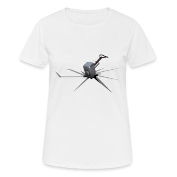 Marteau de Thor - T-shirt respirant Femme - blanc - Devant - AI Model Female 172 dark (172cm)