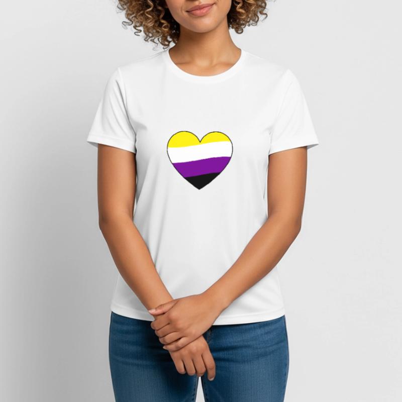 Pride Non-Binary Women's Breathable T-Shirt