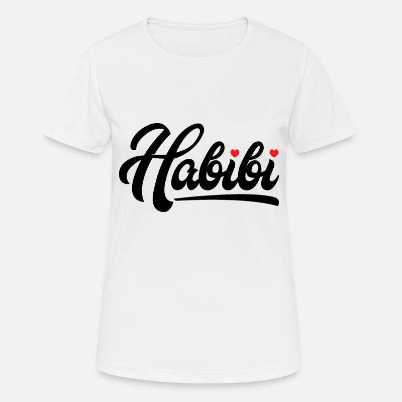 Habibi forever - Women's Breathable T-Shirt - white