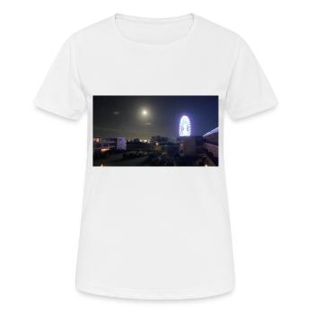 Grande roue grömitz la nuit - T-shirt respirant Femme - blanc - Devant - AI Model Female 172 dark (172cm)