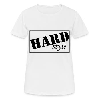 Dancing Dance Music - Frauen T-Shirt atmungsaktiv - Weiß - Vorne - AI Model Female 172 dark (172cm)